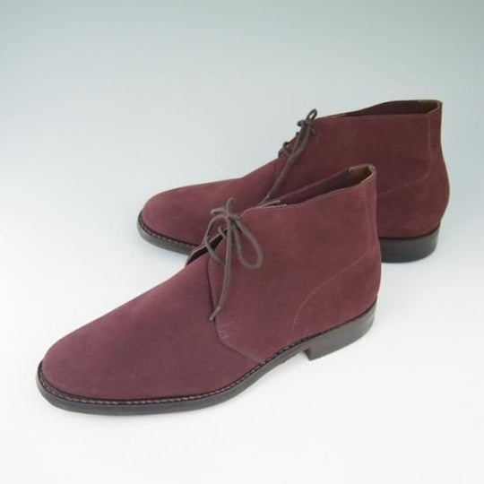 新品★クロケット&ジョーンズ 7E【★チャッカ/ブーツ/CHUKKA/スエード】Crockett＆Jones★a611