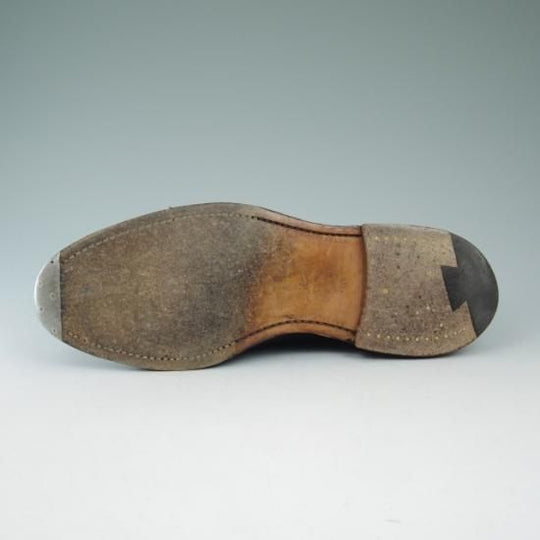 美品★クロケット&ジョーンズ UK7/US7.5D【★ブルックスブラザーズ別注/ブラックフリース】Crockett＆Jones★a613