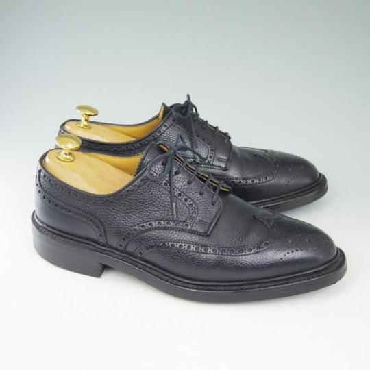 極美品★クロケット&ジョーンズ UK6.5【★325ラスト/カントリー/フルブローグ/(英)CORDINGS別注】Crockett＆Jones★a614