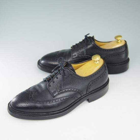 極美品★クロケット&ジョーンズ UK6.5【★325ラスト/カントリー/フルブローグ/(英)CORDINGS別注】Crockett＆Jones★a614