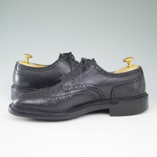 極美品★クロケット&ジョーンズ UK6.5【★325ラスト/カントリー/フルブローグ/(英)CORDINGS別注】Crockett＆Jones★a614