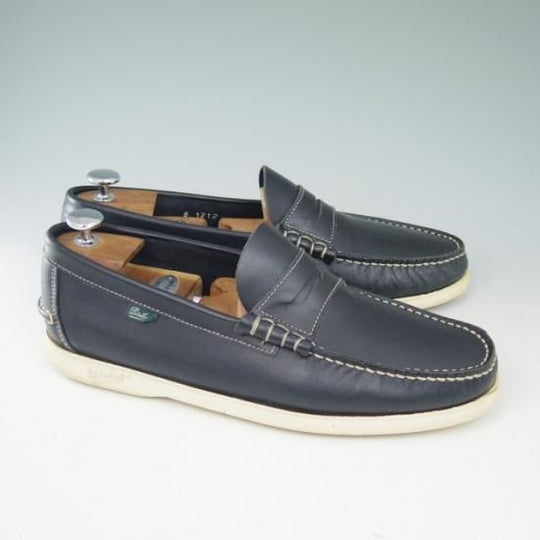 極上★パラブーツ 8【★コインローファー/CORAUX】Paraboot★a616