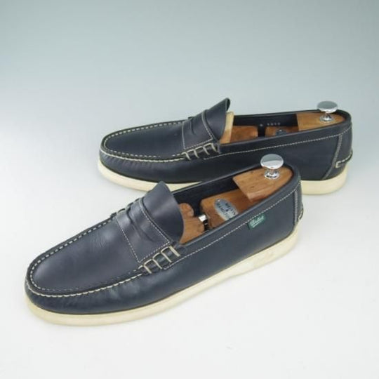 極上★パラブーツ 8【★コインローファー/CORAUX】Paraboot★a616