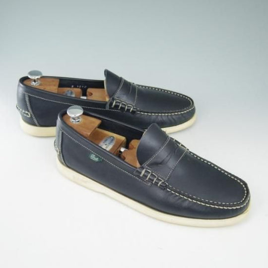 極上★パラブーツ 8【★コインローファー/CORAUX】Paraboot★a616