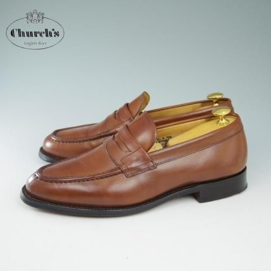 美品★チャーチ 70F/UK7【★93ラスト/コインローファー/DARWIN/ネバダカーフ/NEVADA CALF】Church's★a620