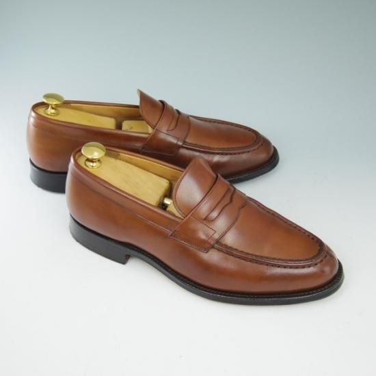 Church's 英国 ELVEDEN コインローファー UK7 中古】Church's(チャーチ)メンズ(ペニーローファー