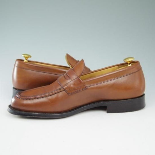 美品★チャーチ 70F/UK7【★93ラスト/コインローファー/DARWIN/ネバダカーフ/NEVADA CALF】Church's★a620