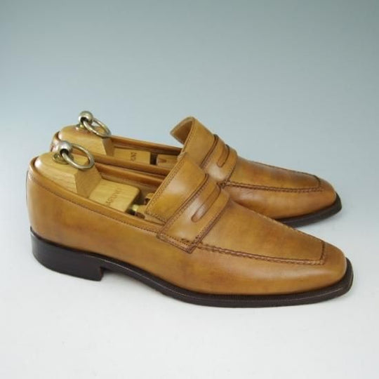 極上★(伊)ストール・マンテラッシ 38【定価10万以上★/コインローファー】SUTOR MANTELLASSI★a623