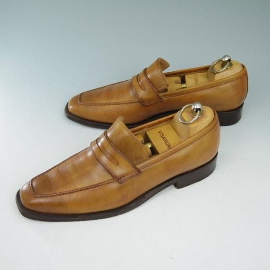 極上★(伊)ストール・マンテラッシ 38【定価10万以上★/コインローファー】SUTOR MANTELLASSI★a623