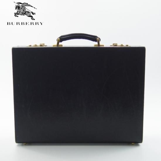 極上☆バーバリー【☆鞄】アタッシュケース/メンズ ビジネス バッグ