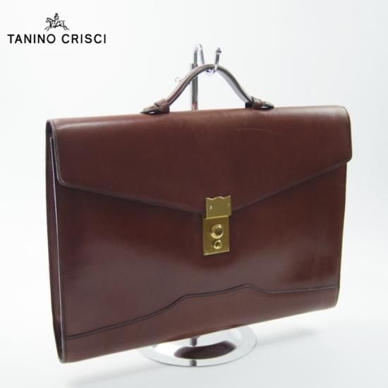 TANINO CRISCI タニノクリスチー レザー ブリーフケース ☆タニノクリスチー【☆鞄】ブリーフケース/メンズ ビジネス