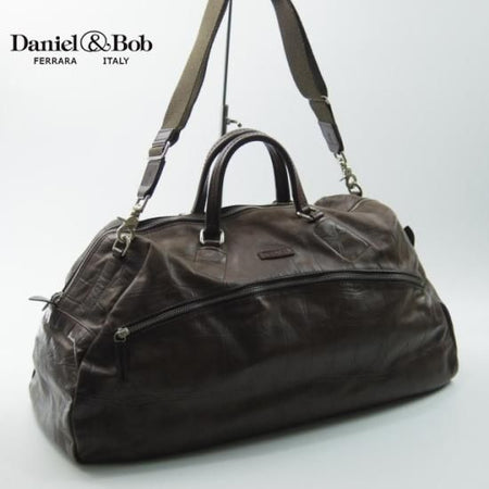 美品★ダニエル&ボブ【★ボストンバッグ/コッコーネ】メンズ ビジネス バッグ/Daniel&Bob★N4642