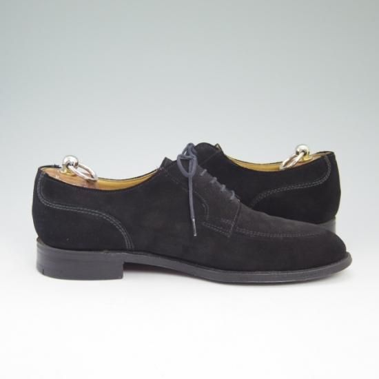 チーニー ロイドフットウェア別注 ウイングチップ UK9 ブラック 内羽根 革靴 ジョセフ チーニー EDWARD【エドワード】内羽根フルブローグ