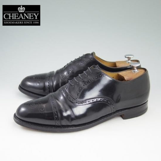 美品★チーニー 9F【★175ラスト/セミブローグ】CHEANEY★a626