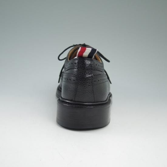 極上★トムブラウン UK7/US8【★ロングウイング/THOM BROWNE別注】シューズ靴/サンダース製/SANDERS★a628