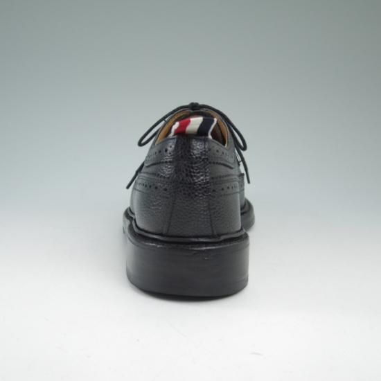 極上★トムブラウン UK7/US8【★ロングウイング/THOM BROWNE別注】シューズ靴/サンダース製/SANDERS★a628