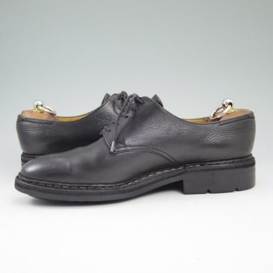 極上★ジョンロブ UK【★オスロー/OSLO】プレーントゥ/シボ革/アシュビーソール/黒/JOHN LOBB★a632