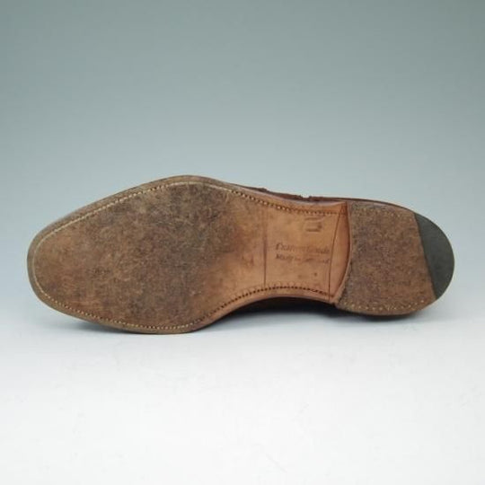 極上★チャーチ 70F【★73ラスト/超希少!!アンテロープ革/REAL CAPE BUCK/Buck V/フルブローグ】Church's★a634