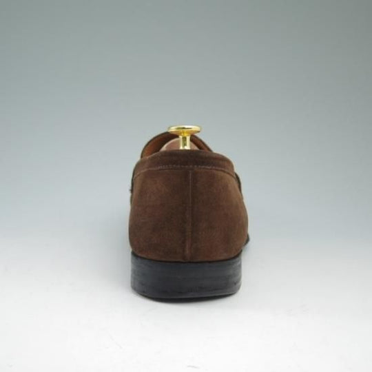 極上★チャーチ 100F/UK10【★106ラスト/コインローファー/スエード】Church's★a635