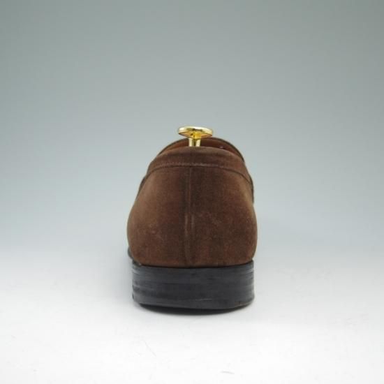 極上★チャーチ 100F/UK10【★106ラスト/コインローファー/スエード】Church's★a635