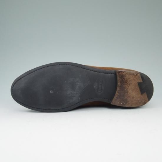 極上★チャーチ 100F/UK10【★106ラスト/コインローファー/スエード】Church's★a635