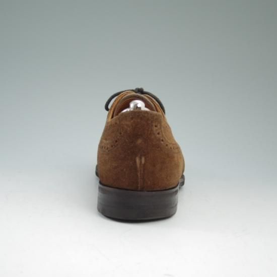 極上★トリッカーズ UK7【★スエード/セミブローグ/ダイナイトソール】Corniche By Tricker's★a637