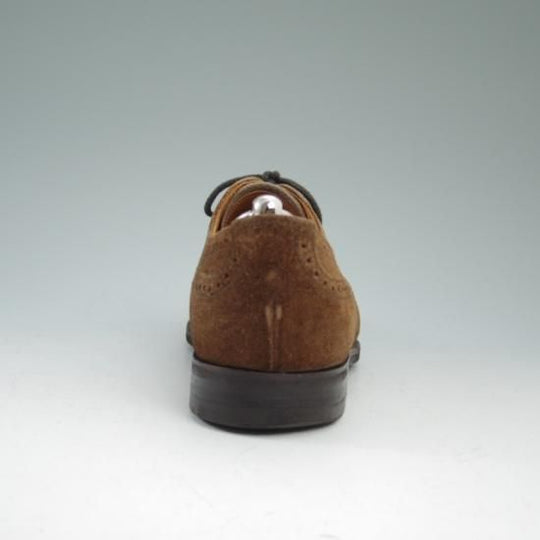 極上★トリッカーズ UK7【★スエード/セミブローグ/ダイナイトソール】Corniche By Tricker's★a637