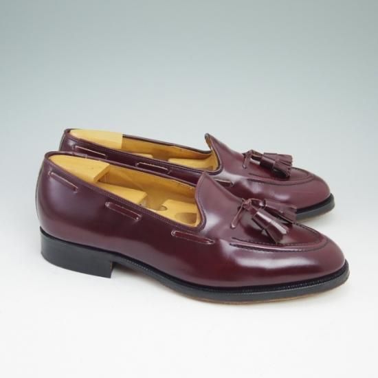 極美品★チャーチ 70F【★93ラスト/3都市/ブックバインダーカーフ/タッセルローファー/KEATS/キーツ】Church's★a640