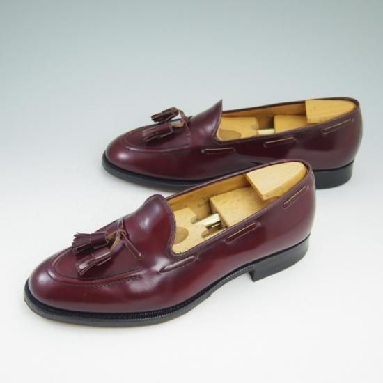 極美品★チャーチ 70F【★93ラスト/3都市/ブックバインダーカーフ/タッセルローファー/KEATS/キーツ】Church's★a640