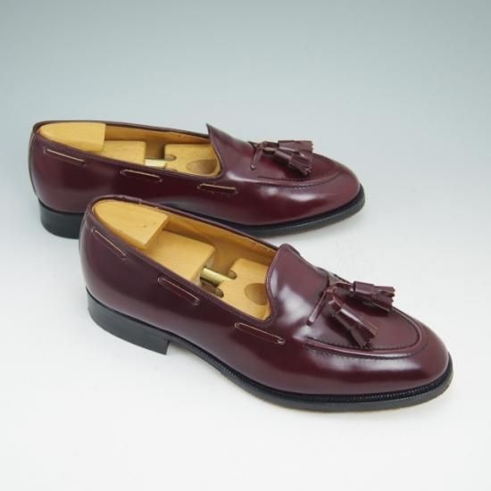 極美品★チャーチ 70F【★93ラスト/3都市/ブックバインダーカーフ/タッセルローファー/KEATS/キーツ】Church's★a640