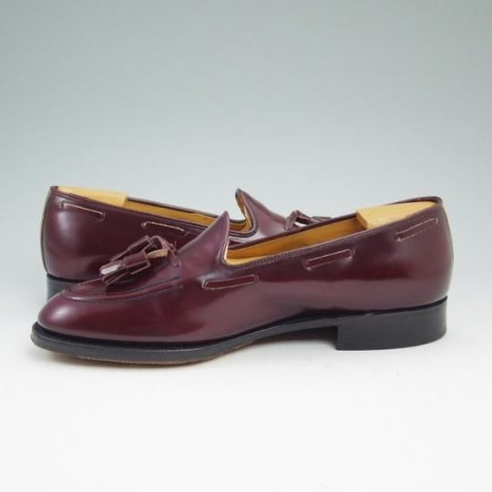 極美品★チャーチ 70F【★93ラスト/3都市/ブックバインダーカーフ/タッセルローファー/KEATS/キーツ】Church's★a640