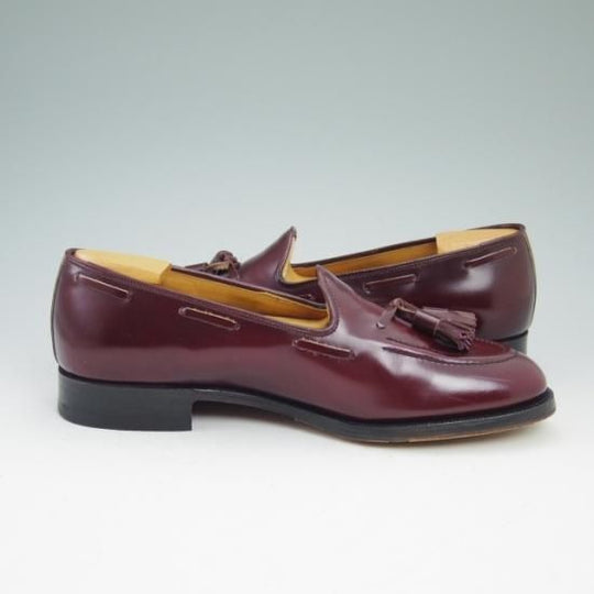 極美品★チャーチ 70F【★93ラスト/3都市/ブックバインダーカーフ/タッセルローファー/KEATS/キーツ】Church's★a640