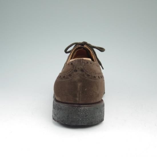 美品★定価8.8万/チャーチ 60F【★81ラスト/3都市/fairfield/フェアフィールド/フルブローグ/スエード】Church's★a641