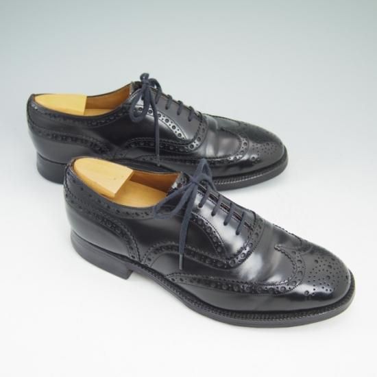 ★チャーチ 55F【★81ラスト/BURWOOD/バーウッド/3都市/ブックバインダーカーフ/フルブローグ】Church's★a642