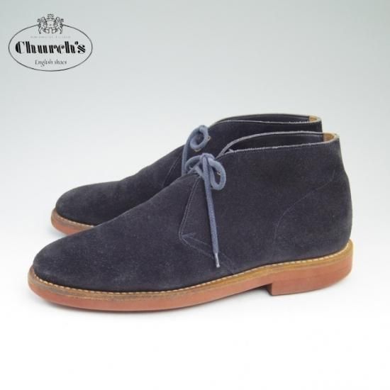 ★チャーチ 80F【★81ラスト/チャッカブーツ/スエード/SAHARA・M/サハラ/ブリックソール】Church's★a643
