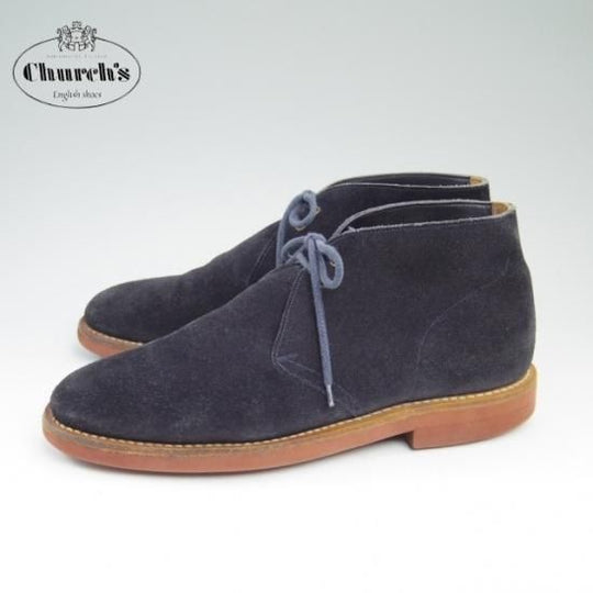 ★チャーチ 80F【★81ラスト/チャッカブーツ/スエード/SAHARA・M/サハラ/ブリックソール】Church's★a643