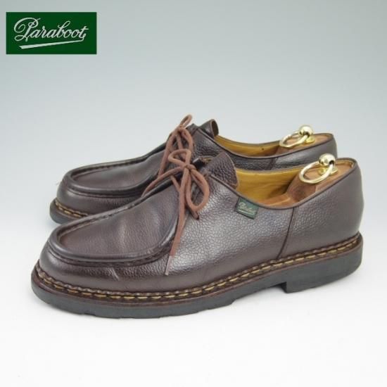 極上★パラブーツ 42【★グレインレザー仕様/ミカエル/MICHAEL/チロリアンシューズ】Paraboot★a647