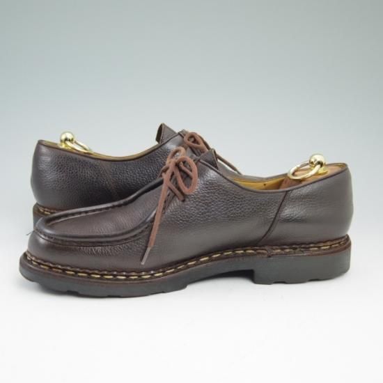 極上★パラブーツ 42【★グレインレザー仕様/ミカエル/MICHAEL/チロリアンシューズ】Paraboot★a647