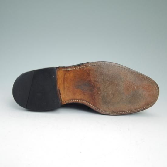 極上★(米)アレンエドモンズ 7EE【定価10万円以上★コードバン仕様/サドルシューズ】黒/メンズ/ALLEN EDMONDS★a648