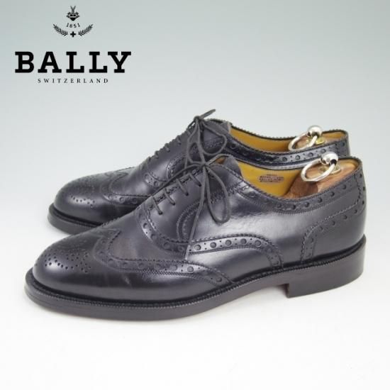 極美品☆バリー 7E【☆スイス製/フルブローグ】BALLY☆a649