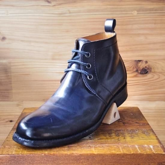 【美品】Chausserショセ C-798 コードバンチャッカブーツ26.5cm 極上☆ショセ 26.5cm/43【コードバン仕様☆チャッカブーツ】chausser