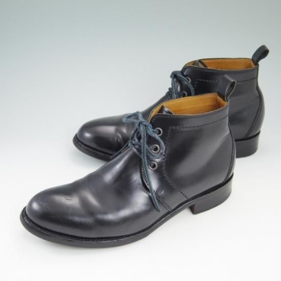 極上★ショセ 26.5cm/43【コードバン仕様★チャッカブーツ】chausser★a652