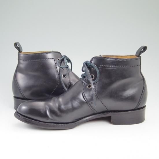 極上★ショセ 26.5cm/43【コードバン仕様★チャッカブーツ】chausser★a652