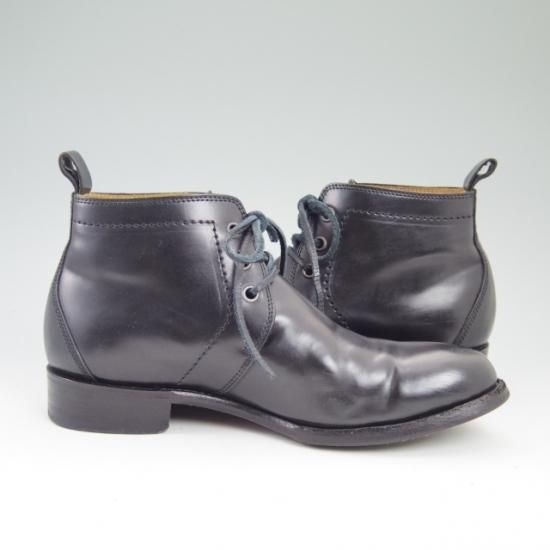 極上★ショセ 26.5cm/43【コードバン仕様★チャッカブーツ】chausser★a652