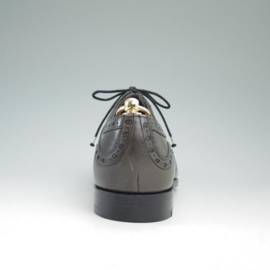 新品★バーカーブラック UK8【定13万★ARCHDALE WINGTIP】ウイングチップ/フルブローグ/BARKER BLACK★a674