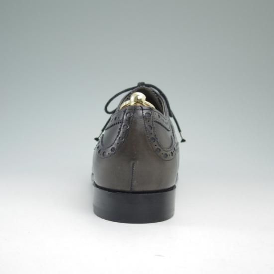 新品★バーカーブラック UK8【定13万★ARCHDALE WINGTIP】ウイングチップ/フルブローグ/BARKER BLACK★a674