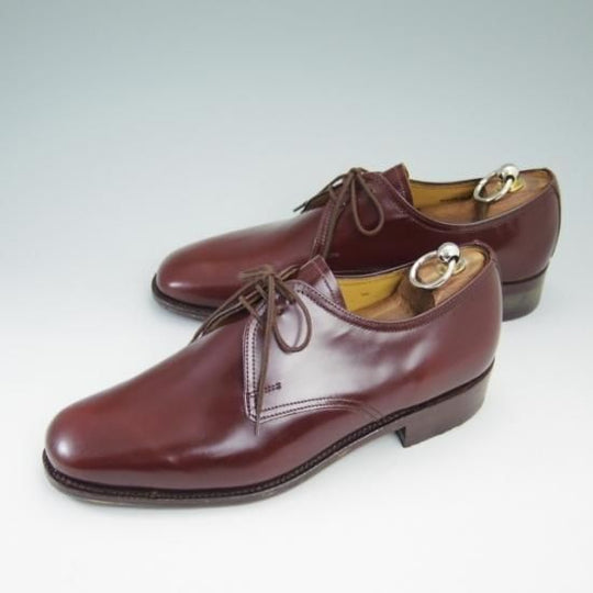 新品★サンダース UK7【★5116T/ガラス張りレザー】プレーントゥ/SANDERS★a675