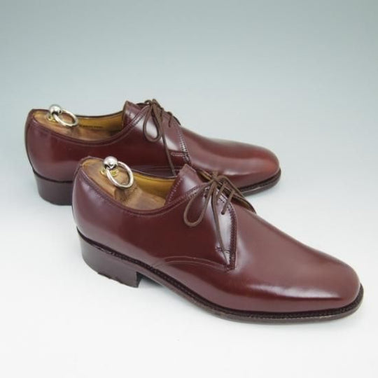 新品★サンダース UK7【★5116T/ガラス張りレザー】プレーントゥ/SANDERS★a675