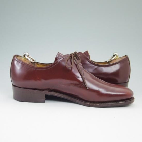 新品★サンダース UK7【★5116T/ガラス張りレザー】プレーントゥ/SANDERS★a675