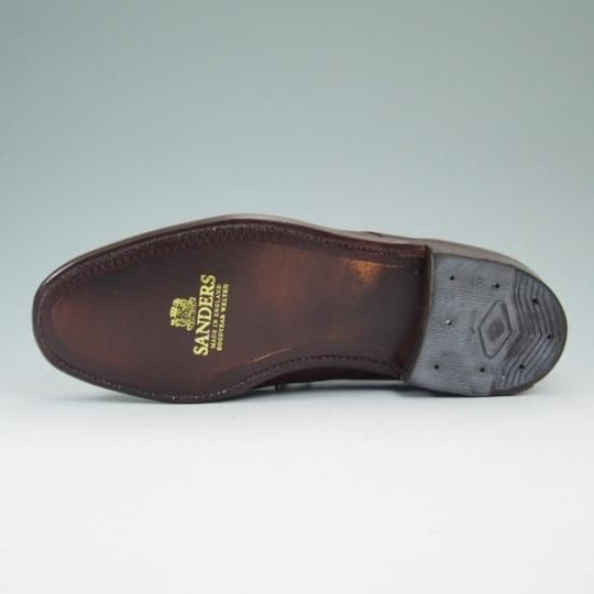 新品★サンダース UK7【★5116T/ガラス張りレザー】プレーントゥ/SANDERS★a675